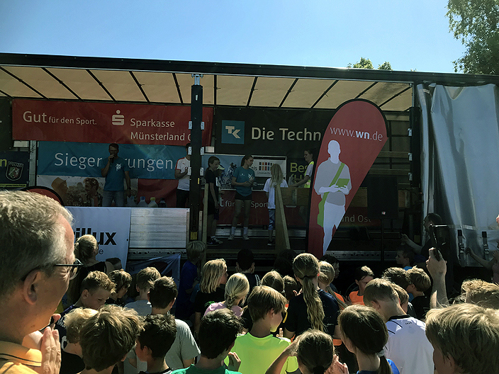 ... und den U10-Mädchen.