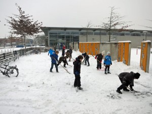 Schnee schaufeln 2013 - 4 Ams