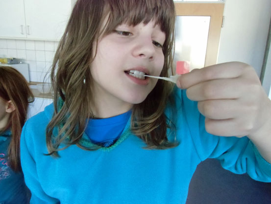 OG Experimente 2013 - Kaugummi