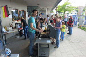 Rudelgucken 2014 - grillen