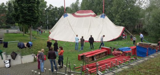 Zirkus-Aufbau 2013