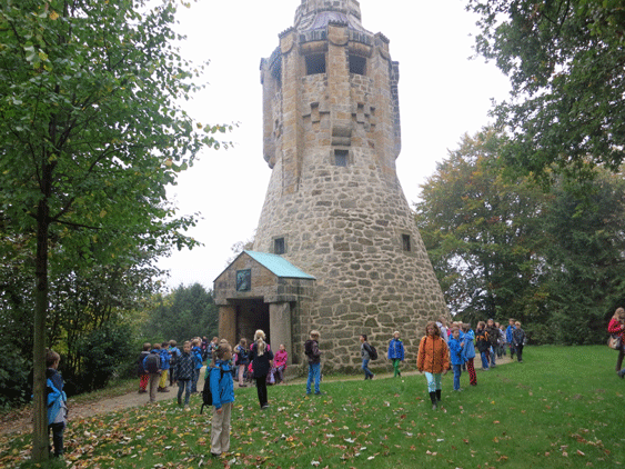Klassenfahrt 2013 -Bismarck-Turm