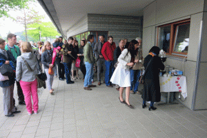 Einschulungsfeier 2014 - Pause_Eltern