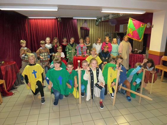Klassenfahrt 2013 - Ritterspiel_Geschichte4