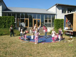 Zirkus 2010 - Kinder proben