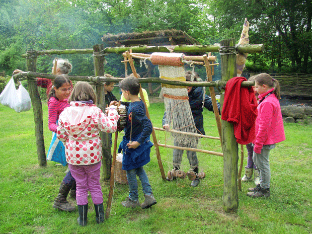 Sachsenhof 2012 - Weben